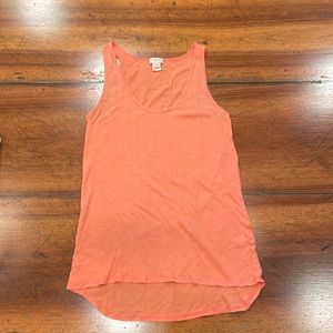 J.CREW | coral tank | xxs